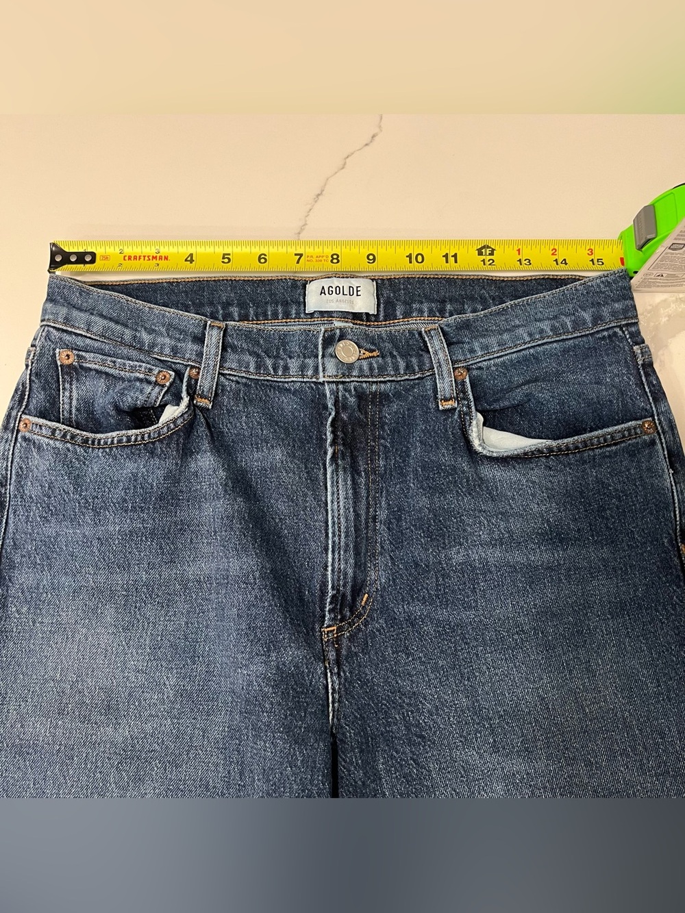 AGOLDE Women’s Harper Straight Leg Jeans (TEMPO) - Size 29 - Picture 13 of 16